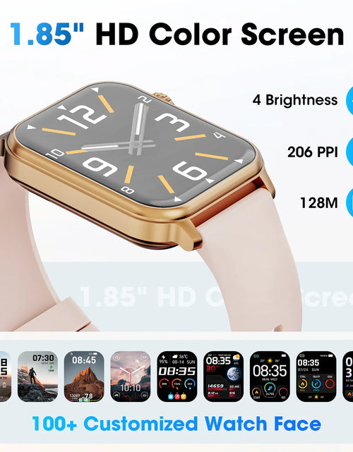 Load image into Gallery viewer, Reloj Inteligente Con Batería Extra Grande De 46 Mm, (Responder Hacer Llamadas/Tiempo De Espera 60 Días/120+ Modo Deportivo) Compatible Con Dispositivos Android Y Iphone, Regalo Perfecto (Rosa)
