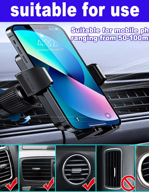 Load image into Gallery viewer, Soporte De Smartphone Para Auto, Soporte De Smartphone Para Auto Con Clip De Ventilación De Aire Para Auto, Soporte Universal De Celular De Brazo Largo, Soportes De Smartphone Para Auto Para Todos Los Smartphones
