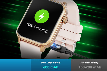 Reloj Inteligente Con Batería Extra Grande De 46 Mm, (Responder Hacer Llamadas/Tiempo De Espera 60 Días/120+ Modo Deportivo) Compatible Con Dispositivos Android Y Iphone, Regalo Perfecto (Rosa)