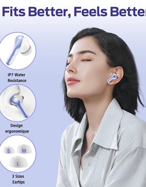 Load image into Gallery viewer, VEATOOL Audífonos Bluetooth True Wireless Earbuds 65H Reproducción Pantalla De Energía Auriculares Con Estuche De Carga Inalámbrica IPX7 a Prueba De Agua Intraaurales Earbuds Con Micrófono Para TV Smartphone Computadora Laptop

