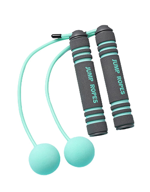 Load image into Gallery viewer, Cuerda De Salto Inalámbrica Cuerda De Salto Inalámbrica Con Dos Bolas Cuerda De Salto Libre De Velocidad Rápida Para Interiores Para Fitness Adecuada Para Entrenamiento De WOD MMA De Boxeo
