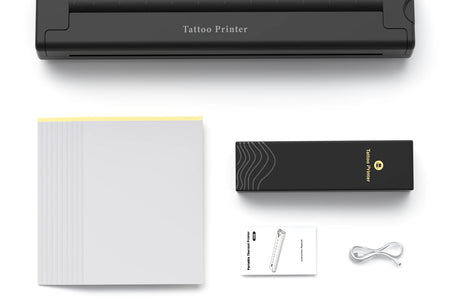 A4 Thermal Printers Wireless Bluetooth Tattoos Printer Portable Mini Thermal Printer A4 Paper Photo Printer from Mobile Phone