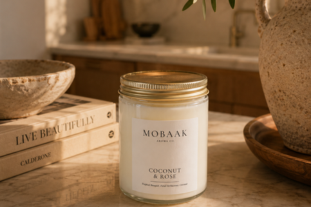 Coconut & Rose Candle