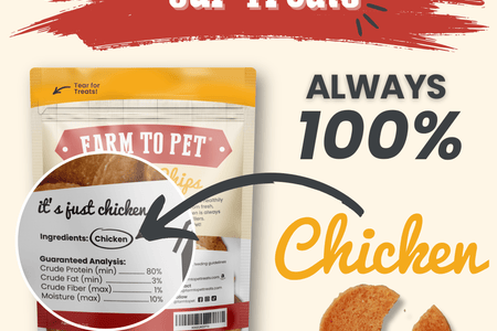 Chicken Chips for Dogs | All-Natural Single-Ingredient Dog Treats