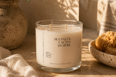 Sea Salt & Cactus Flower Candle