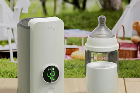 Cordless Portable Baby Bottle Warmer Convenient Travel Essential for Parents