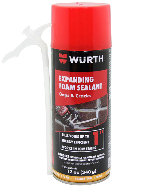 Load image into Gallery viewer, 12Oz Expanding Foam Sealant for Gaps and Cracks up to 1 Inch - Insulating Spray Foam
