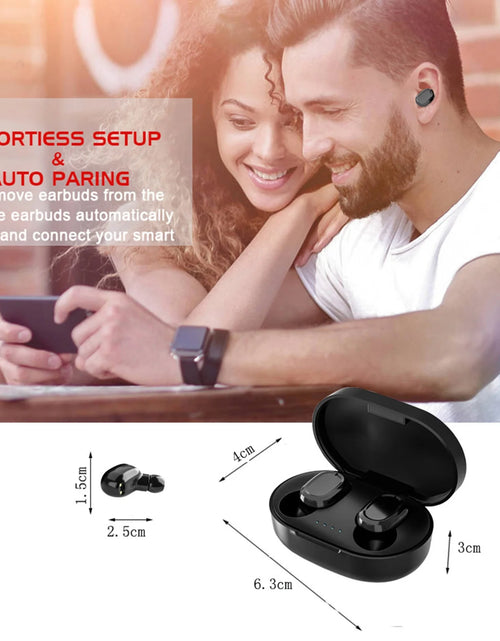Load image into Gallery viewer, Bluetooth Earbuds Wireless Earbuds,Bluetooth 5.2 Headphones with Charging Case, Bluetooth Headphones with Mics, Fingerprint Control, Power Display,For Sports/Working on Clearance
