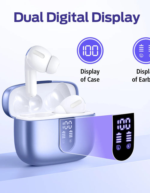 Load image into Gallery viewer, VEATOOL Audífonos Bluetooth True Wireless Earbuds 65H Reproducción Pantalla De Energía Auriculares Con Estuche De Carga Inalámbrica IPX7 a Prueba De Agua Intraaurales Earbuds Con Micrófono Para TV Smartphone Computadora Laptop
