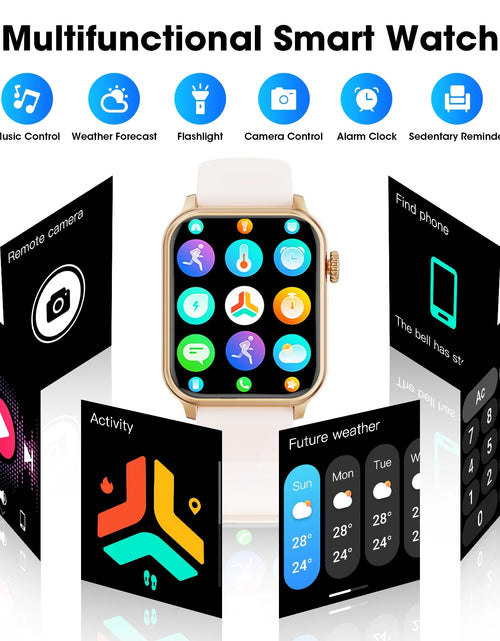 Load image into Gallery viewer, Reloj Inteligente Con Batería Extra Grande De 46 Mm, (Responder Hacer Llamadas/Tiempo De Espera 60 Días/120+ Modo Deportivo) Compatible Con Dispositivos Android Y Iphone, Regalo Perfecto (Rosa)
