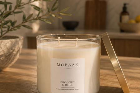 Coconut & Rose Candle