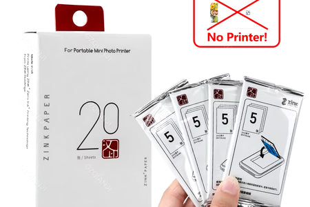 MT53 Color Photo Portable Printer Mobile Phone Mini Handheld Pocket Wifi Bluetooth Printing Machine 2X3 Inch Sticky-Backed Paper