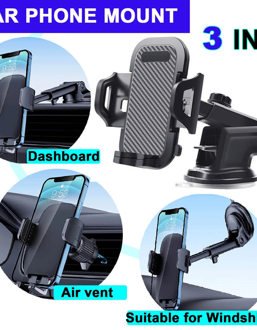 Load image into Gallery viewer, Soporte De Smartphone Para Auto, Soporte De Smartphone Para Auto Con Clip De Ventilación De Aire Para Auto, Soporte Universal De Celular De Brazo Largo, Soportes De Smartphone Para Auto Para Todos Los Smartphones

